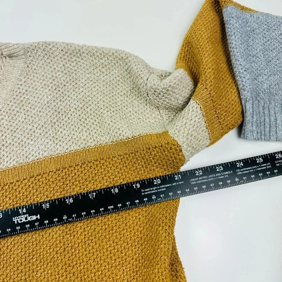 SHEIN ColorBlock Knit Sweater Size Small - Picture 7 of 10